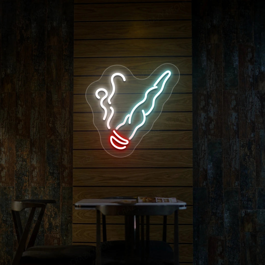 Smoke Cigar Neon Sign