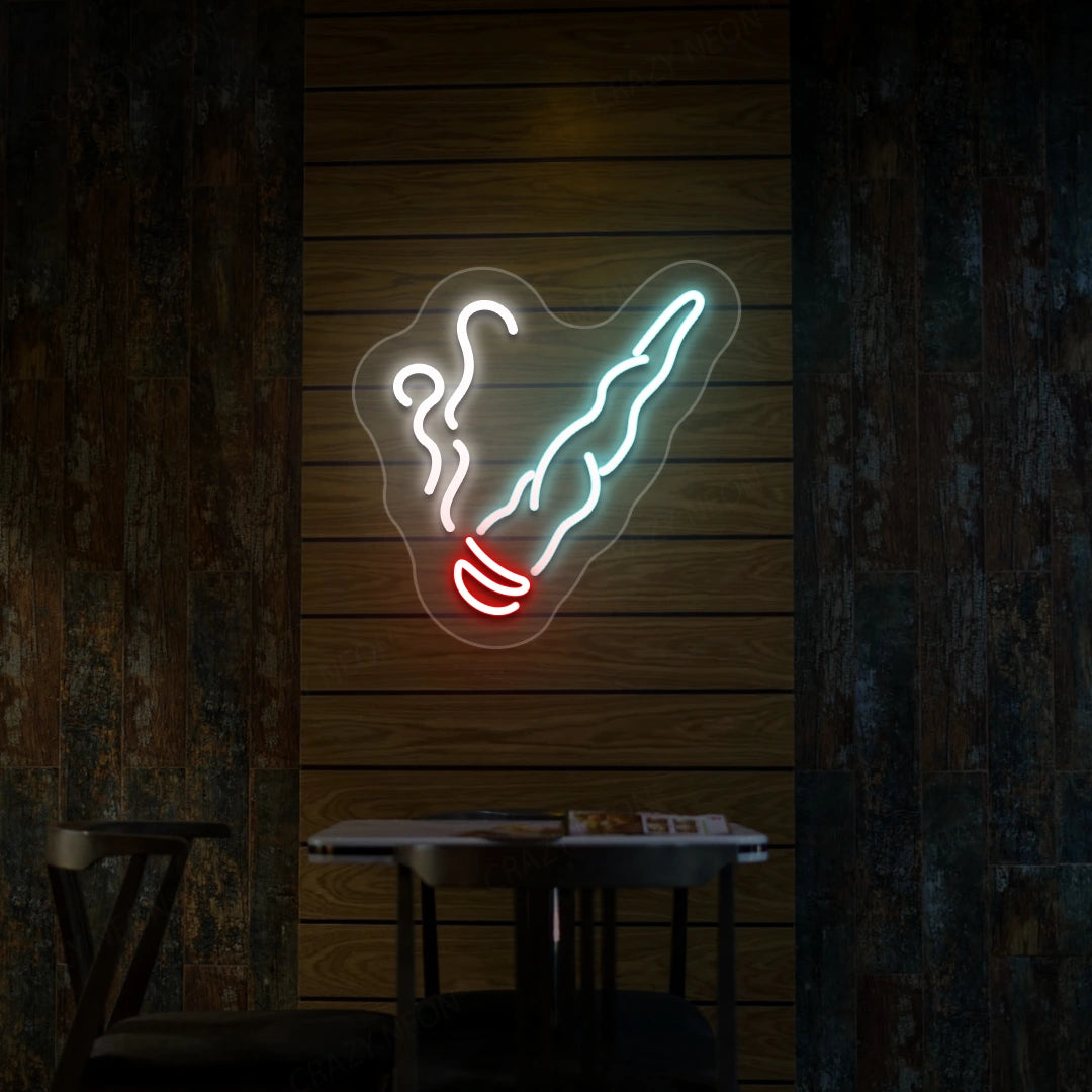 Smoke Cigar Neon Sign