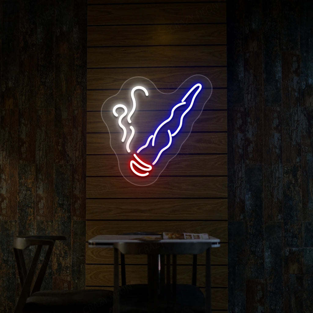 Smoke Cigar Neon Sign