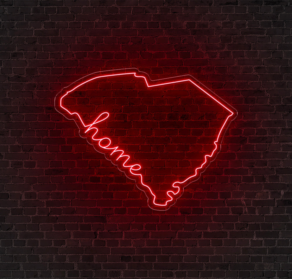 South Carolina LED Neon Sign