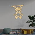 Swinging Monkey Neon Sign