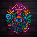 Third Eye Awakening LED Neon Sign