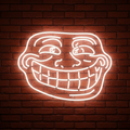 Troll Face LED Neon Sign