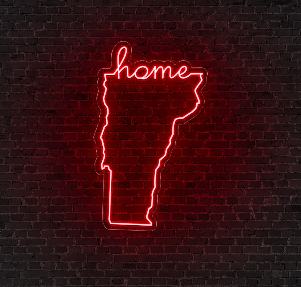 Vermont LED Neon Sign