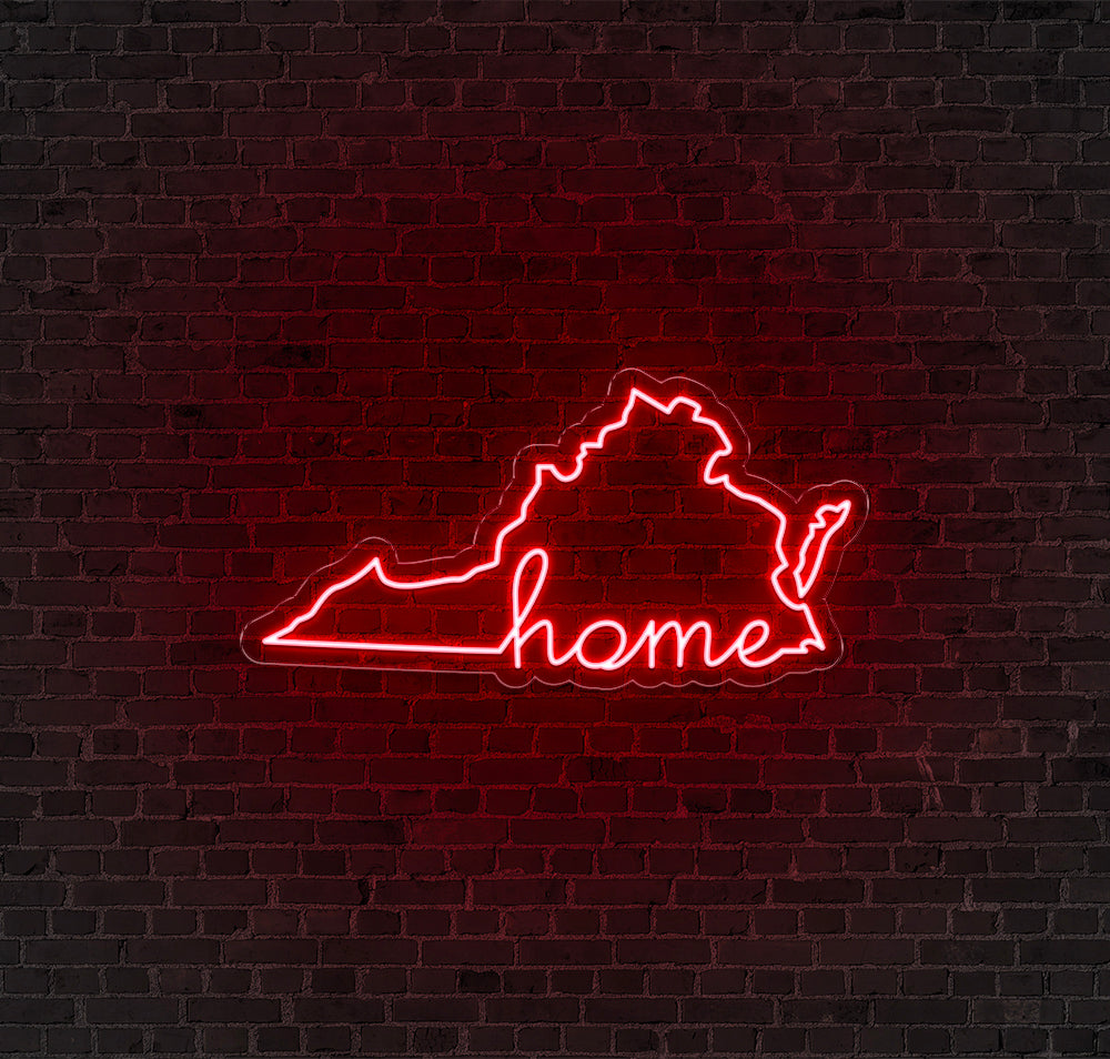 Virginia LED Neon Sign