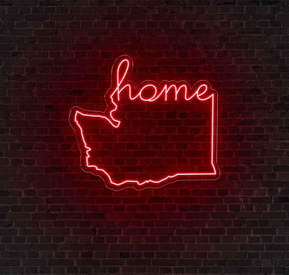 Washington LED Neon Sign