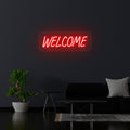 Welcome Neon Sign