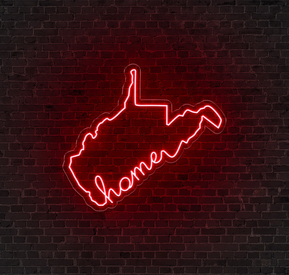 West Virginia LED Neon Sign