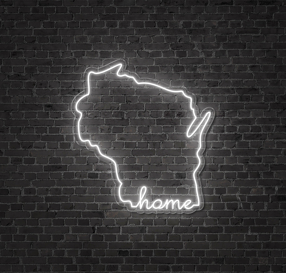 Wisconsin LED Neon Sign