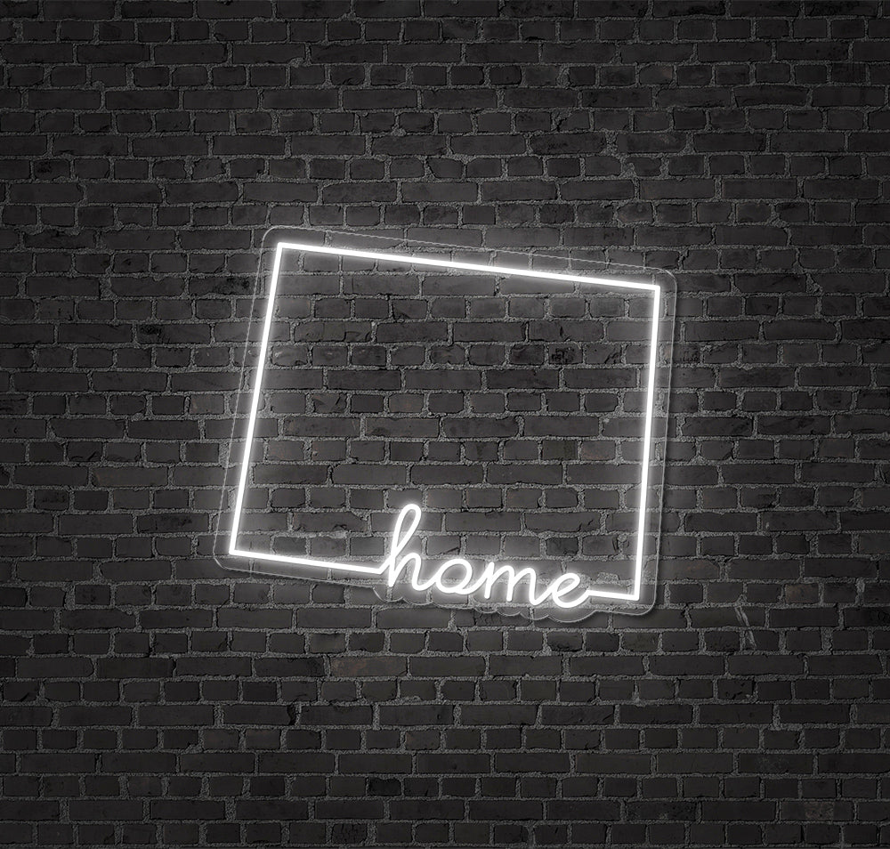 Wyoming LED Neon Sign